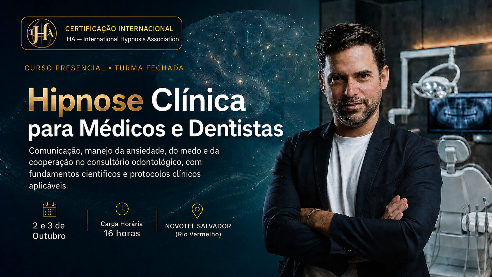 Hipnose Clínica para Dentistas e Médicos